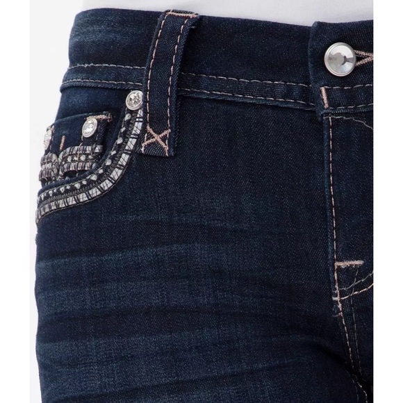 Rock Revival Sherry Easy Skinny Stretch Jean EUC Size 34 - Picture 5 of 16